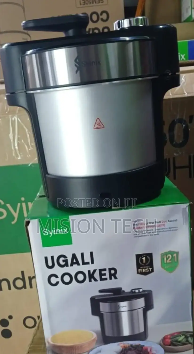 Synix Fully Ugali Cooker Swallow Maker Pounding Machine