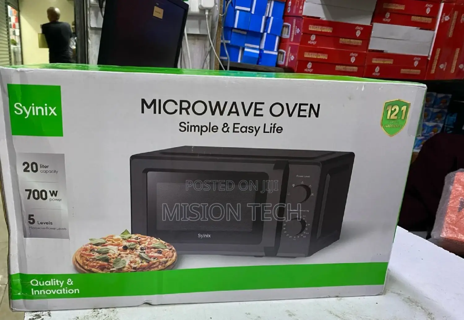 Syinix Manual Microwave Model MW720-05M