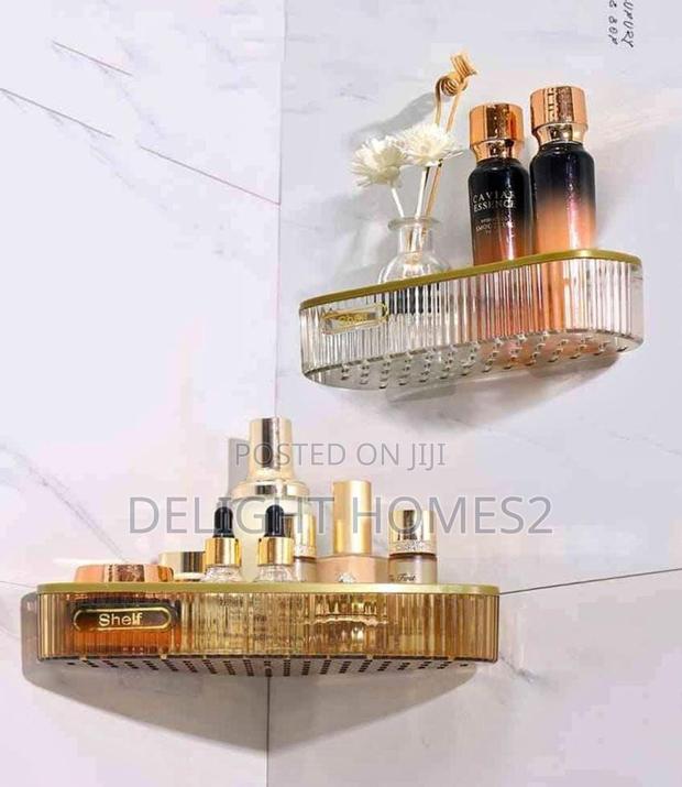 Acrylic Fancy Bathroom Shelf - thumbnail 2