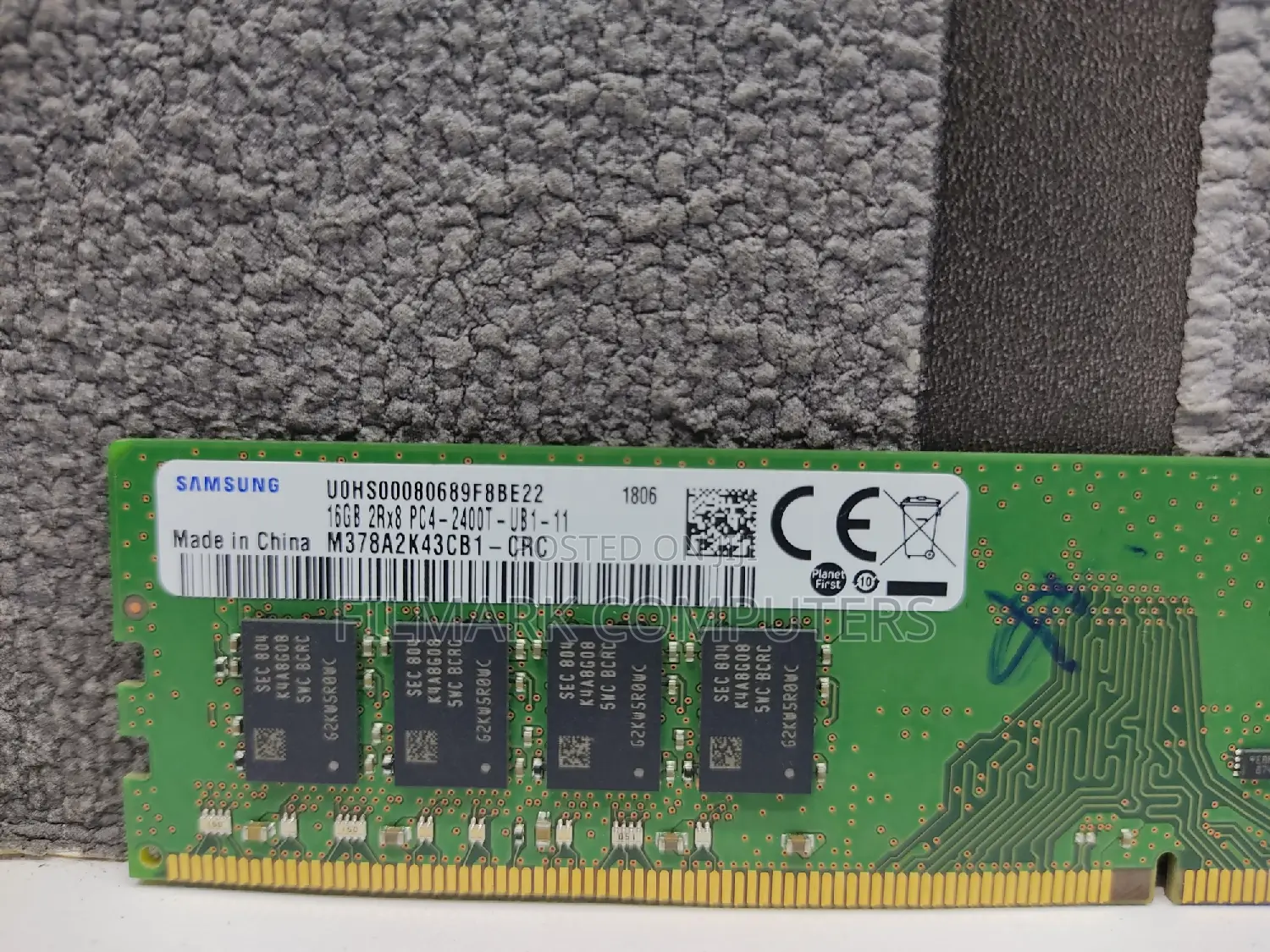 Samsung 16gb Desktop Ram Ddr4 2400mhz 2rx8 Pc4-2400t