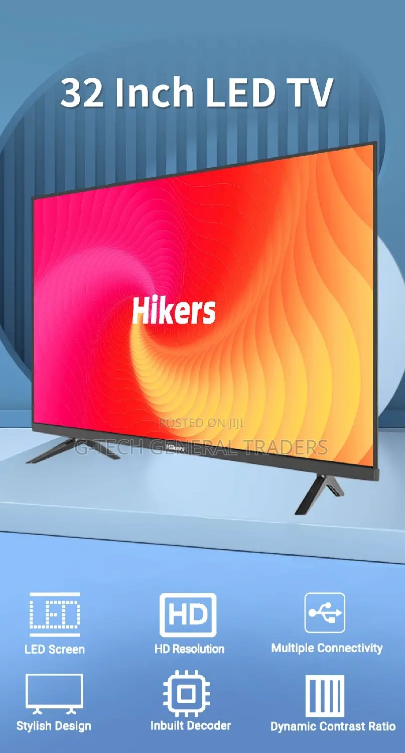 Tvs!Hikers 32inch Digital Frameless LED Tv Free Channels