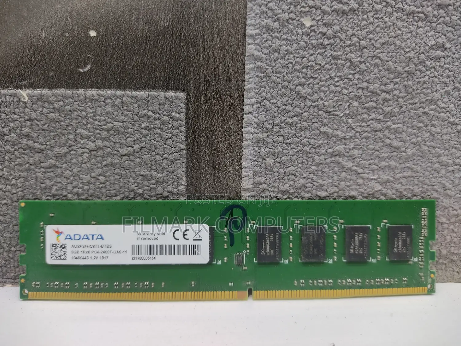 Adata 8gb 1rx8 Pc4-2400t-ua0-11 For Desktop