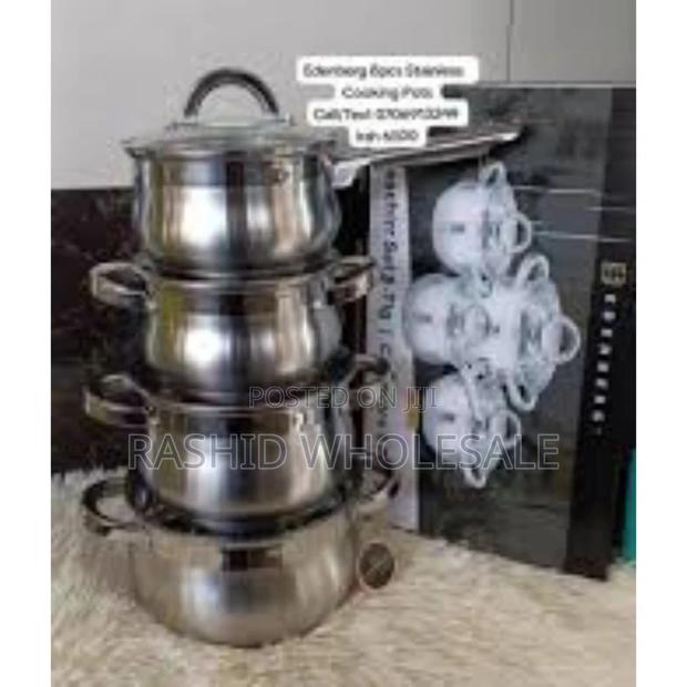 6 and 8 PCS Endeburg Cookware