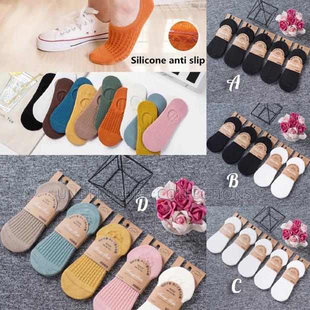 5 Pairs Invisible Socks - main view