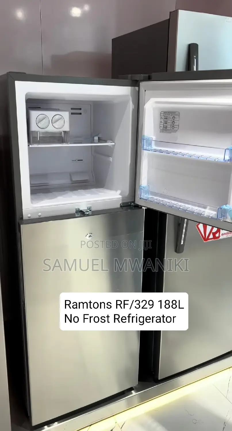 Ramtons 188 Litres Double Door No Frost Fridge Rf/329