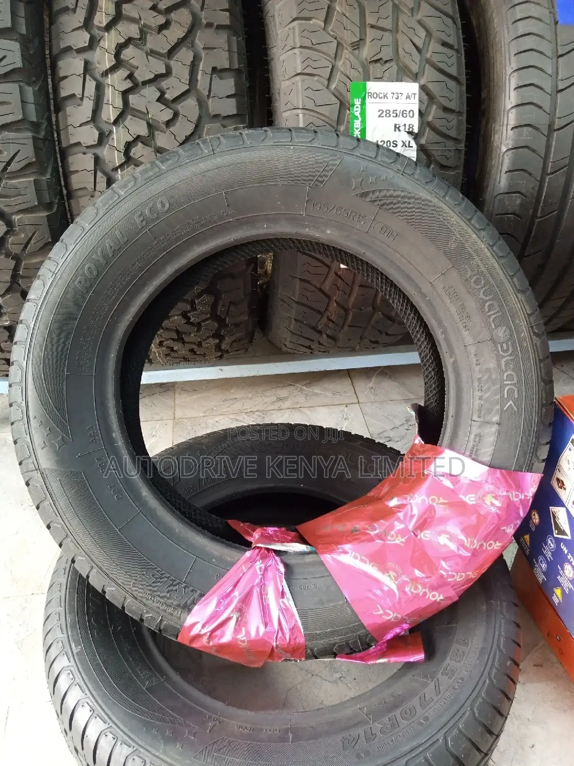195/65r15 Royal Black Tyre