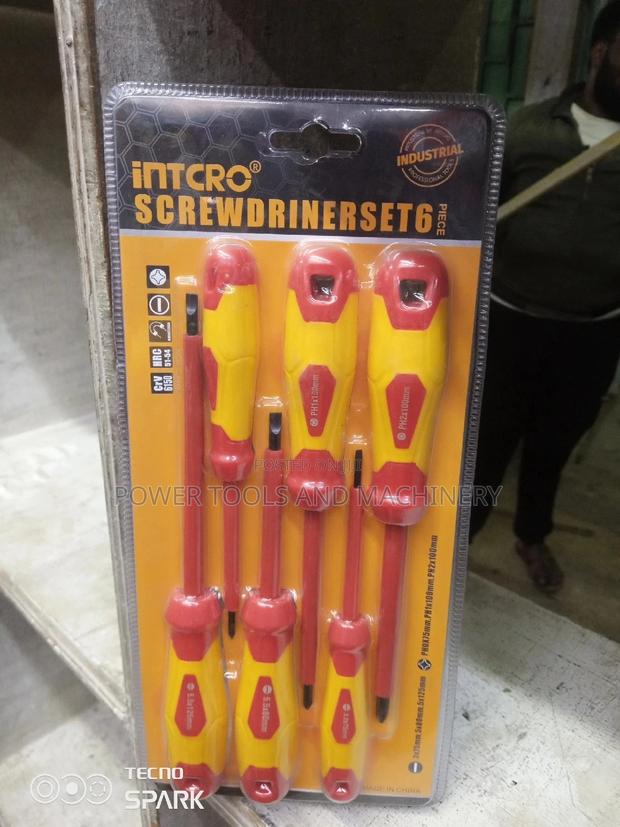 6pcs Screwdriver Set Chrome Vanadium Magnetic Tip - main view