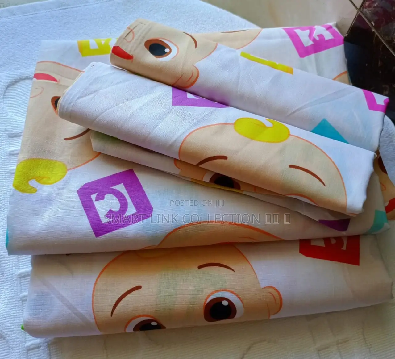 *4pc Kids Cartoon Cotton Bedsheets*