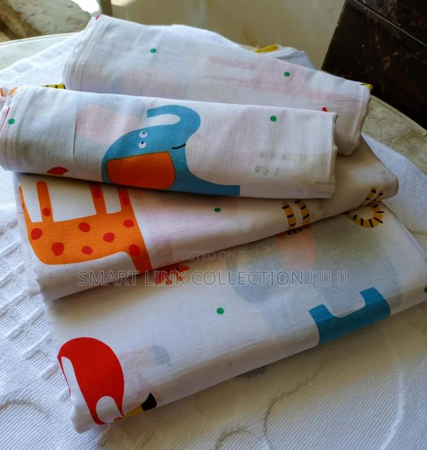 *4pc Kids Cartoon Cotton Bedsheets* - thumbnail 4