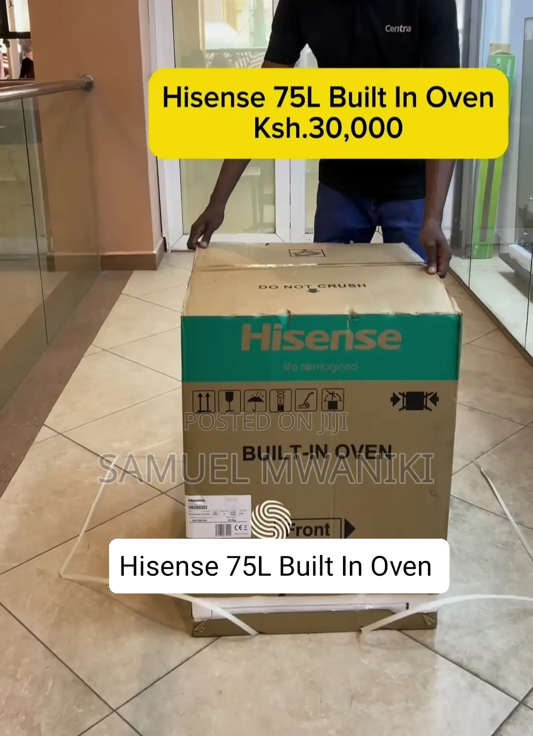 Hisense 60cm Built in Oven 75l - Hb060202