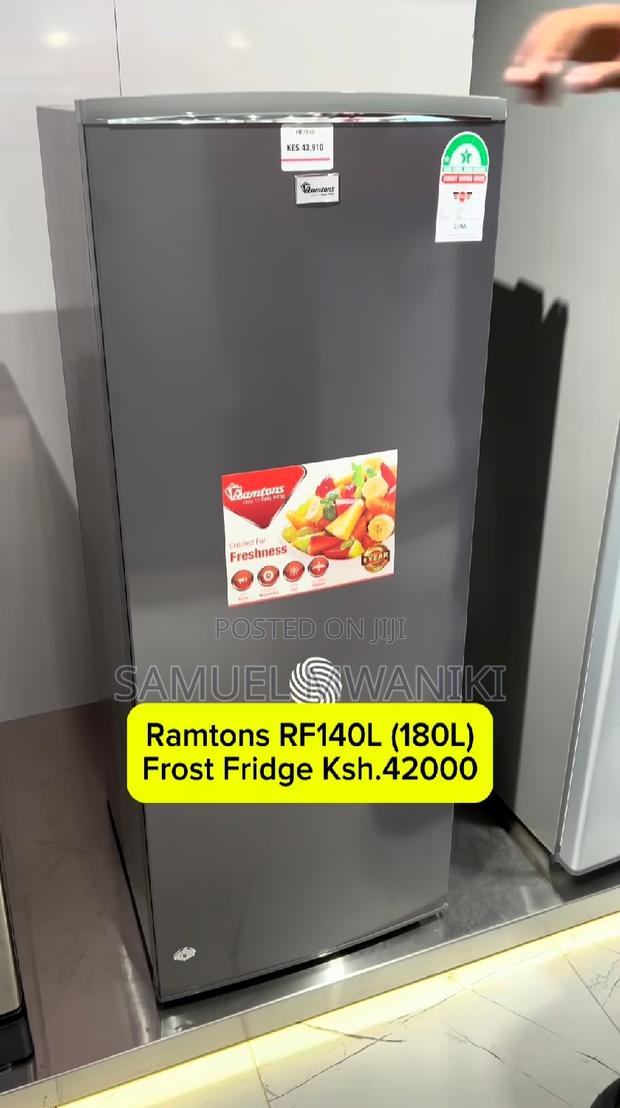 Ramtons 190 Litres Direct Cool Refrigerator Silver Rf/140 - main view