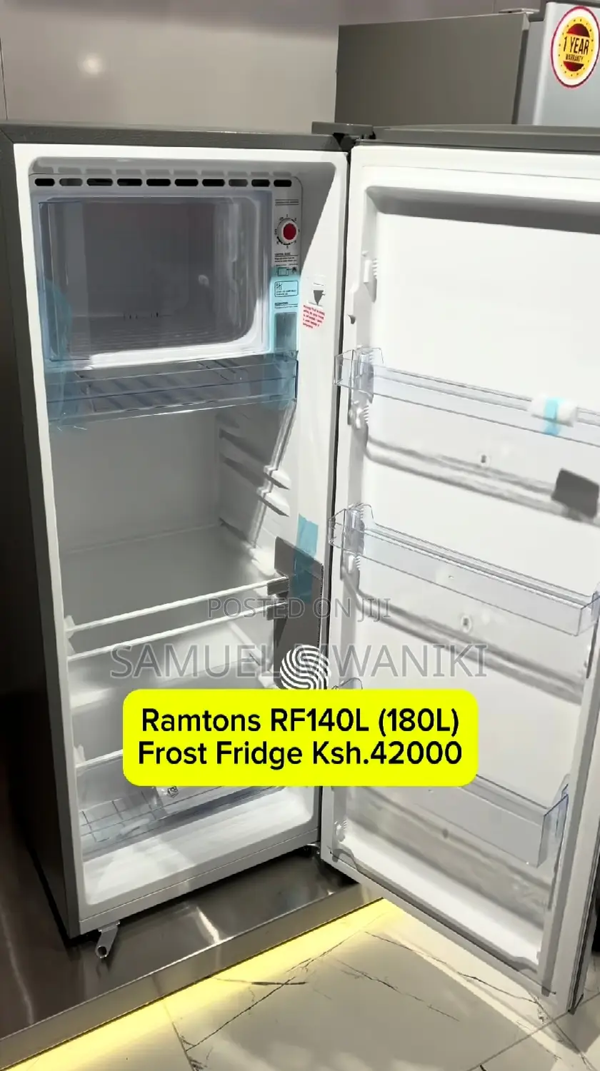 Ramtons 190 Litres Direct Cool Refrigerator Silver Rf/140