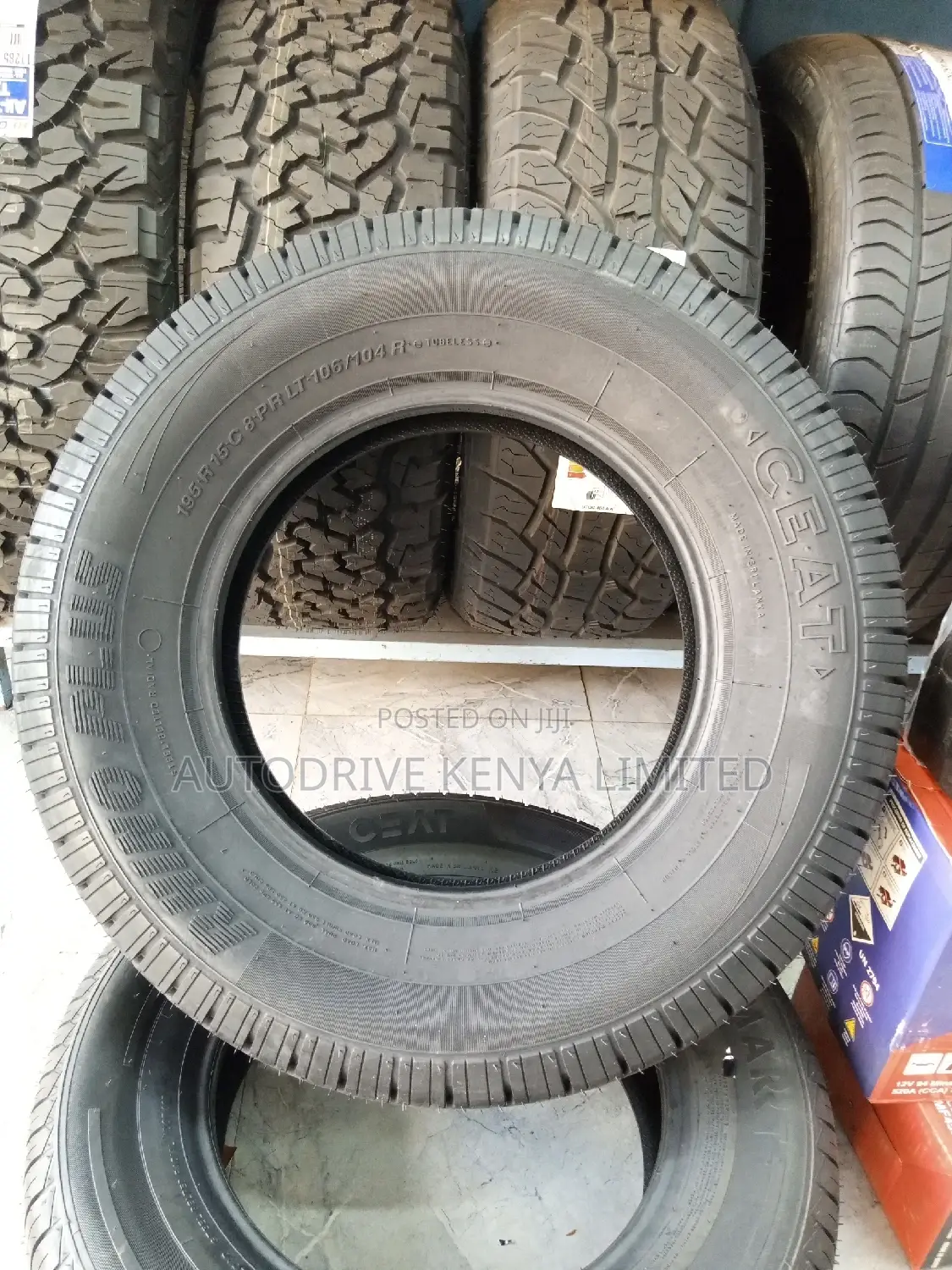 195R15C Ceat Commercial Tyre