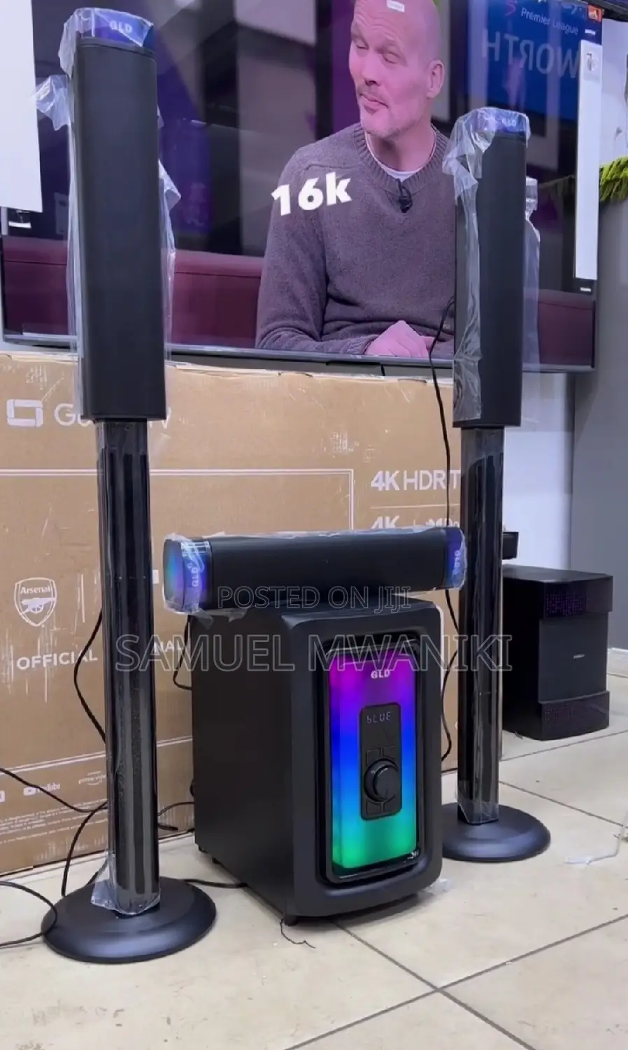 GLD G2301 3.1 Home Theatre Multimedia Speaker System