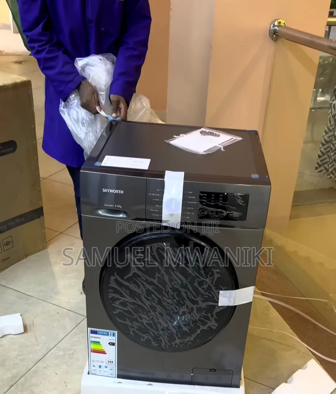 Skyworth Wash Dry 9kg/6kg Front Load Washing Machine