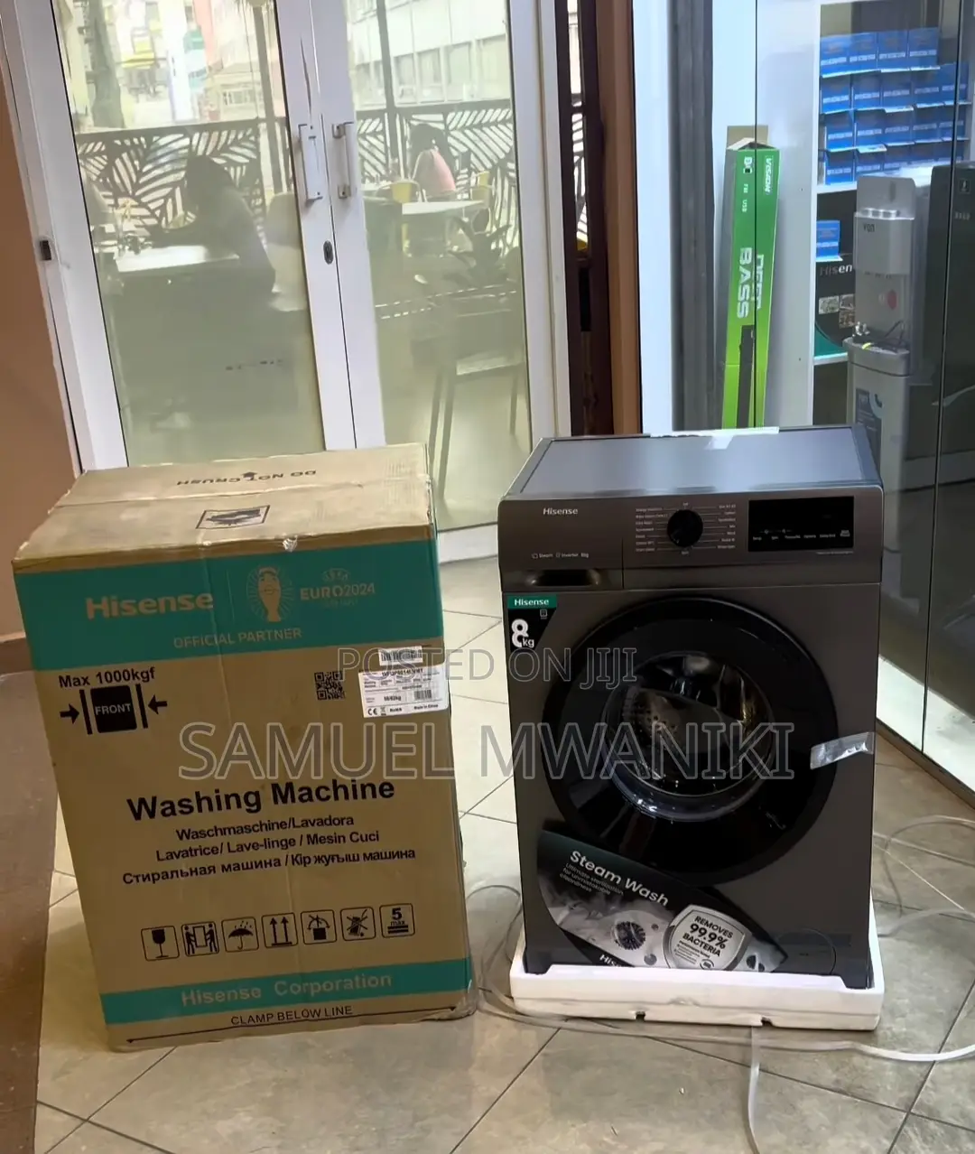 Hisense 8kgs Front Load Washing Machine