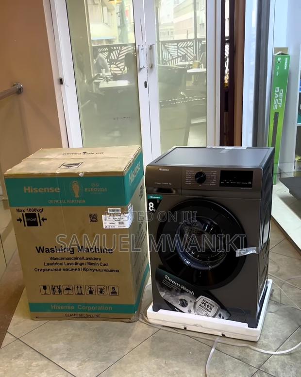 Hisense 8kgs Front Load Washing Machine - thumbnail 4