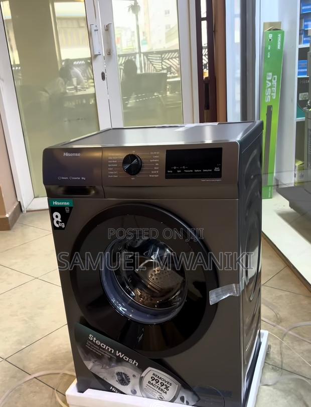 Hisense 8kgs Front Load Washing Machine - thumbnail 3