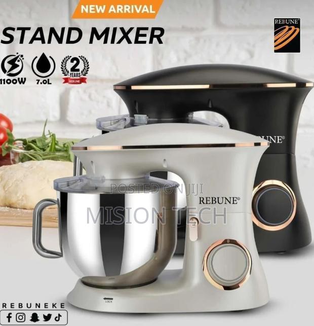Rebune 7 LTRS Commercial Stand Mixer