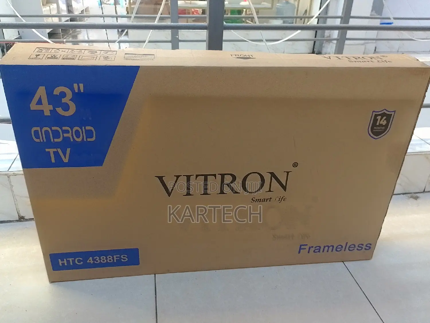 Vitron 43 Inch Htc4368fs Android Tv.