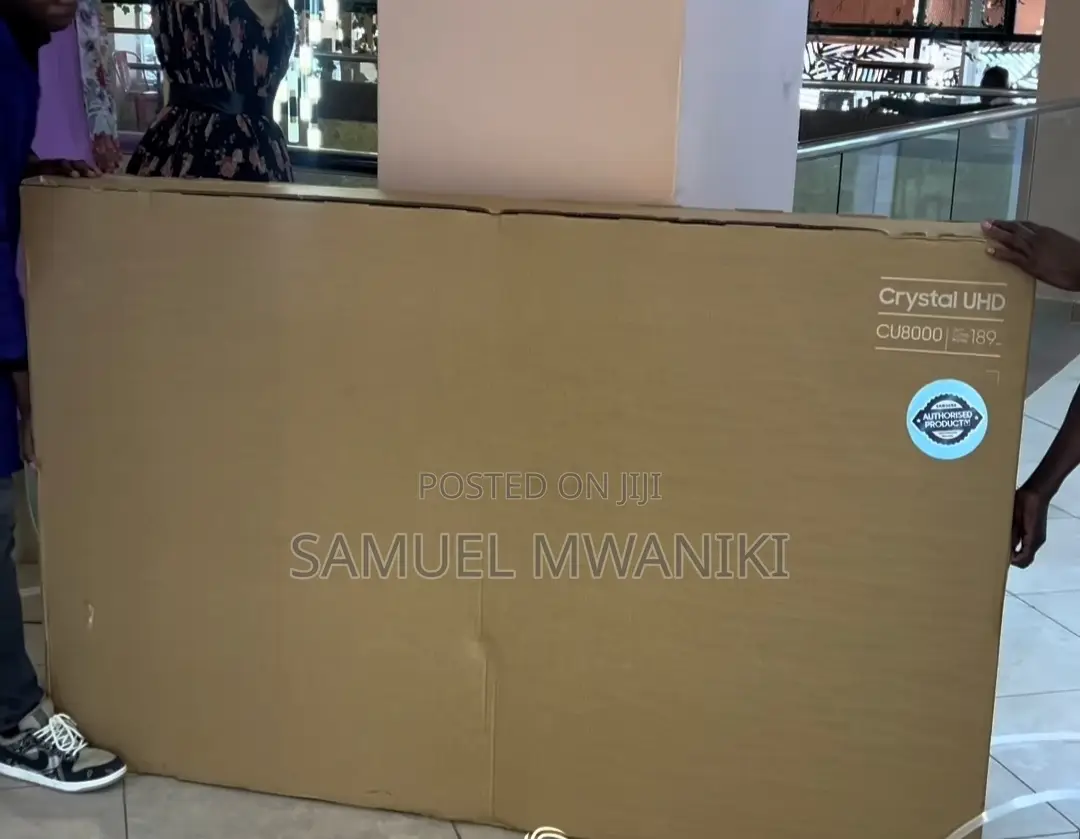 Samsung 75'' Crystal Uhd Smart Tv Voice Control New