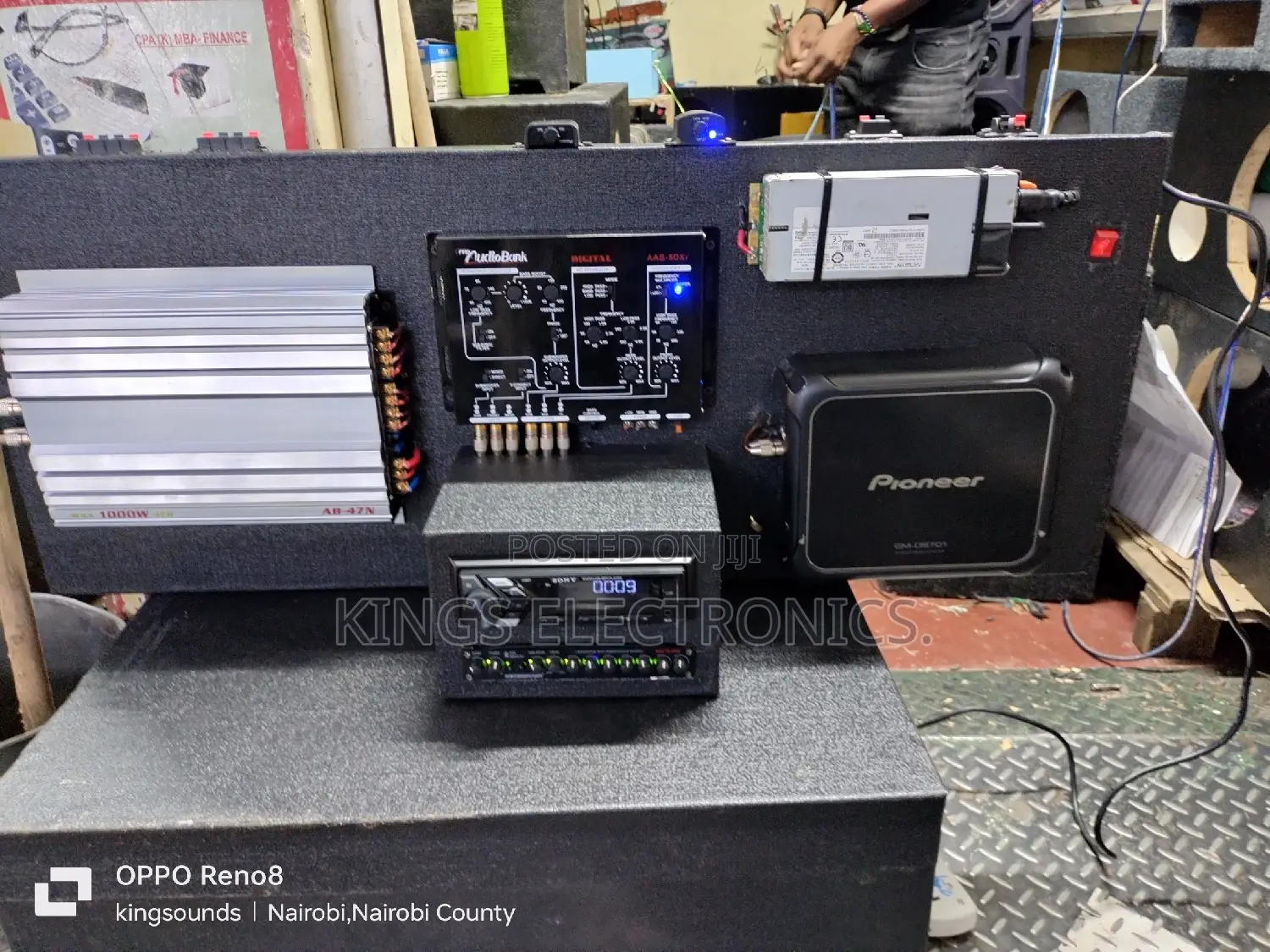 Wall Mound System/Amp Rack for Home Use.