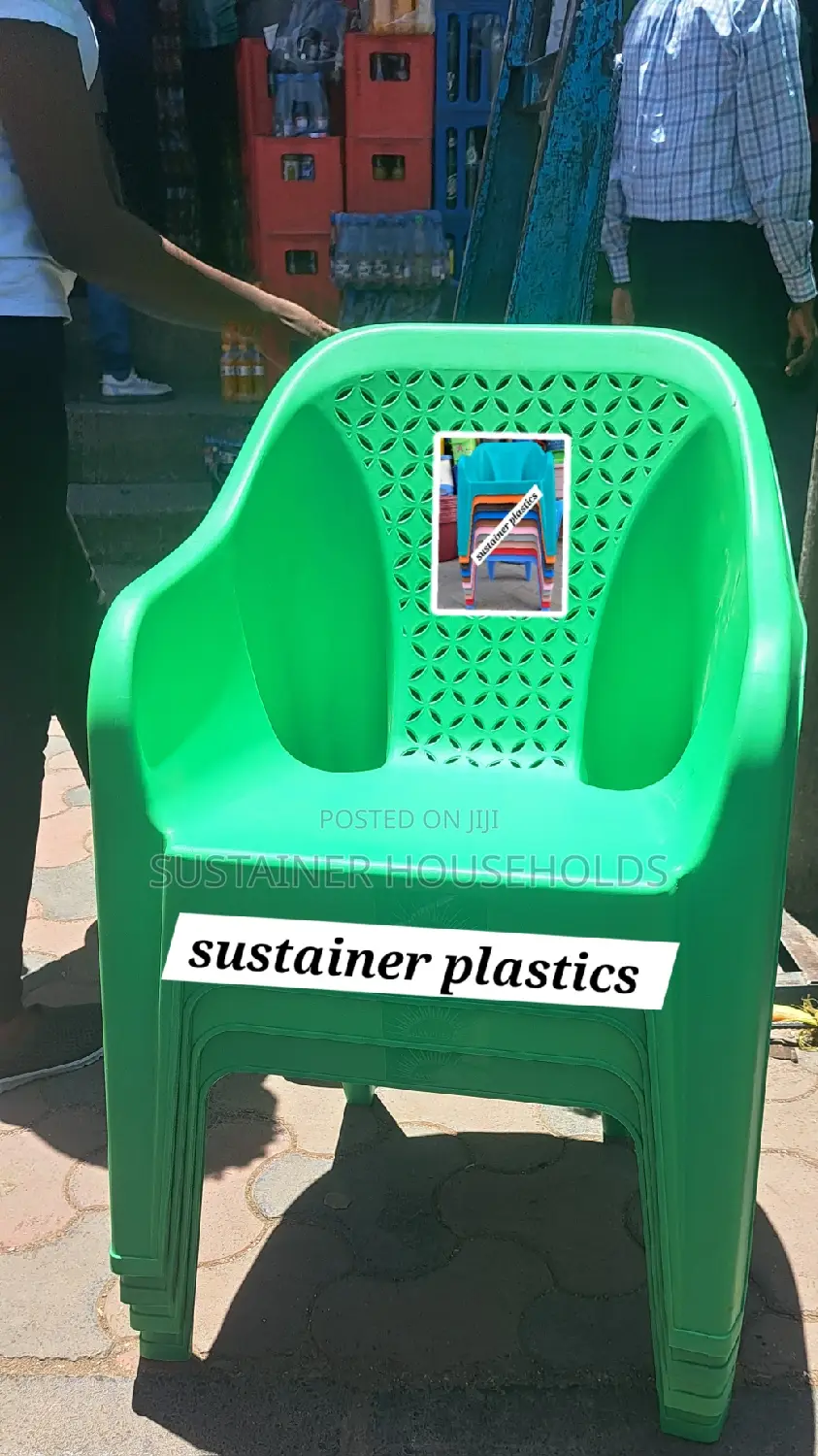 Nice Plastic Chairs (Safcom Green)