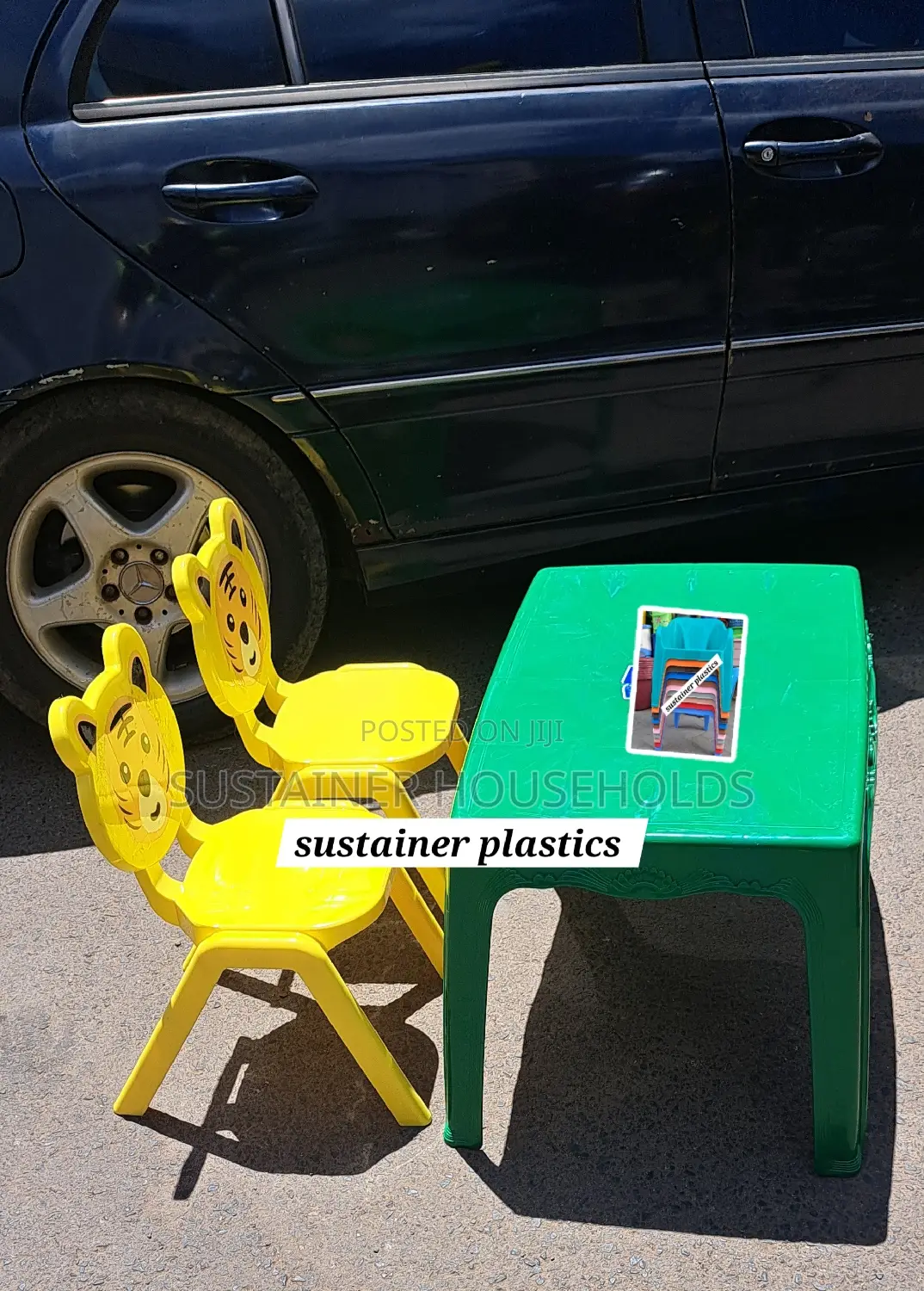 Kids Study Table and Chairs