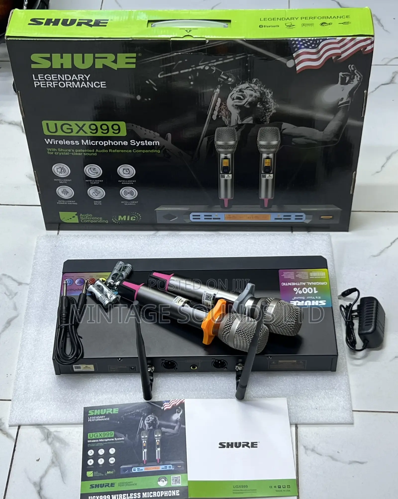 Original Shure Ugx999 Wireless Microphone