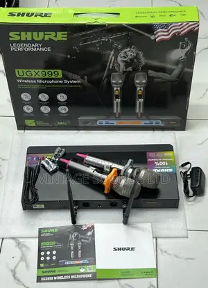 Original Shure Ugx999 Wireless Microphone