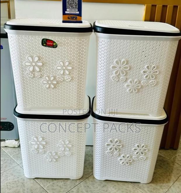 Small Rectangle Laundry Basket.