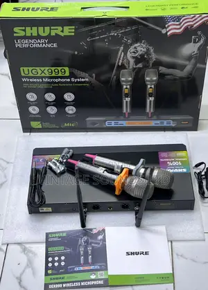 Shure Ugx 999 Wireless Digital Wireless Microphone System