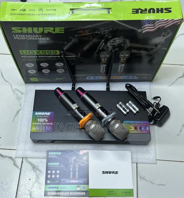 Shure Uhf Ugx 999 Wireless Microphone System - main view
