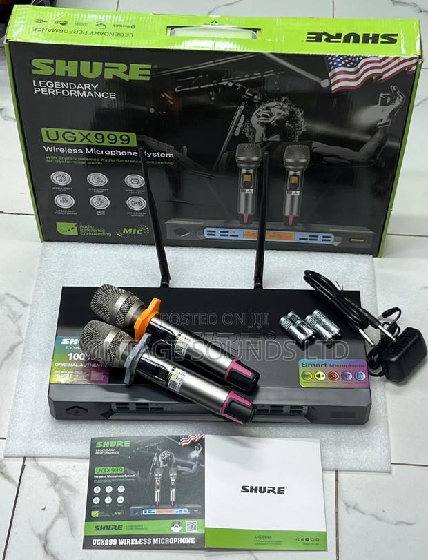 Shure Ugx 999 Wireless Digital Microphone System Set - thumbnail 2