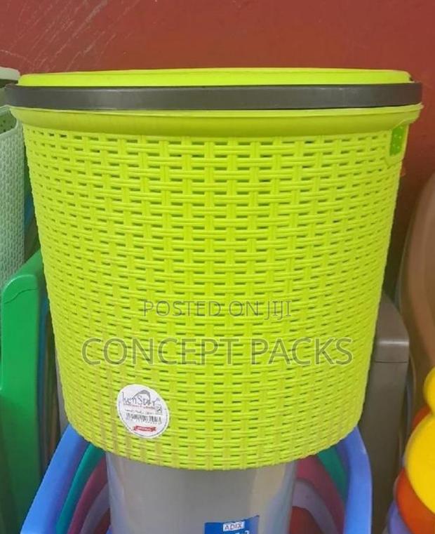 Kenstar Small Round Laundry Basket.