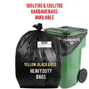 100 Litres Extra Large Trash / Garbage Bags.