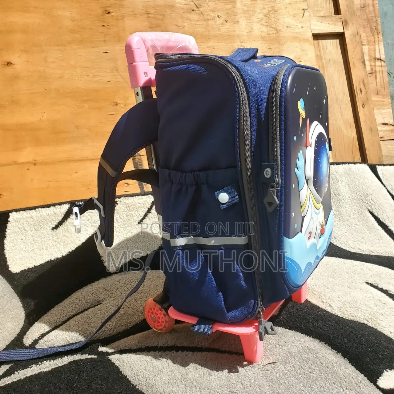 Rolling Trolley School Bag