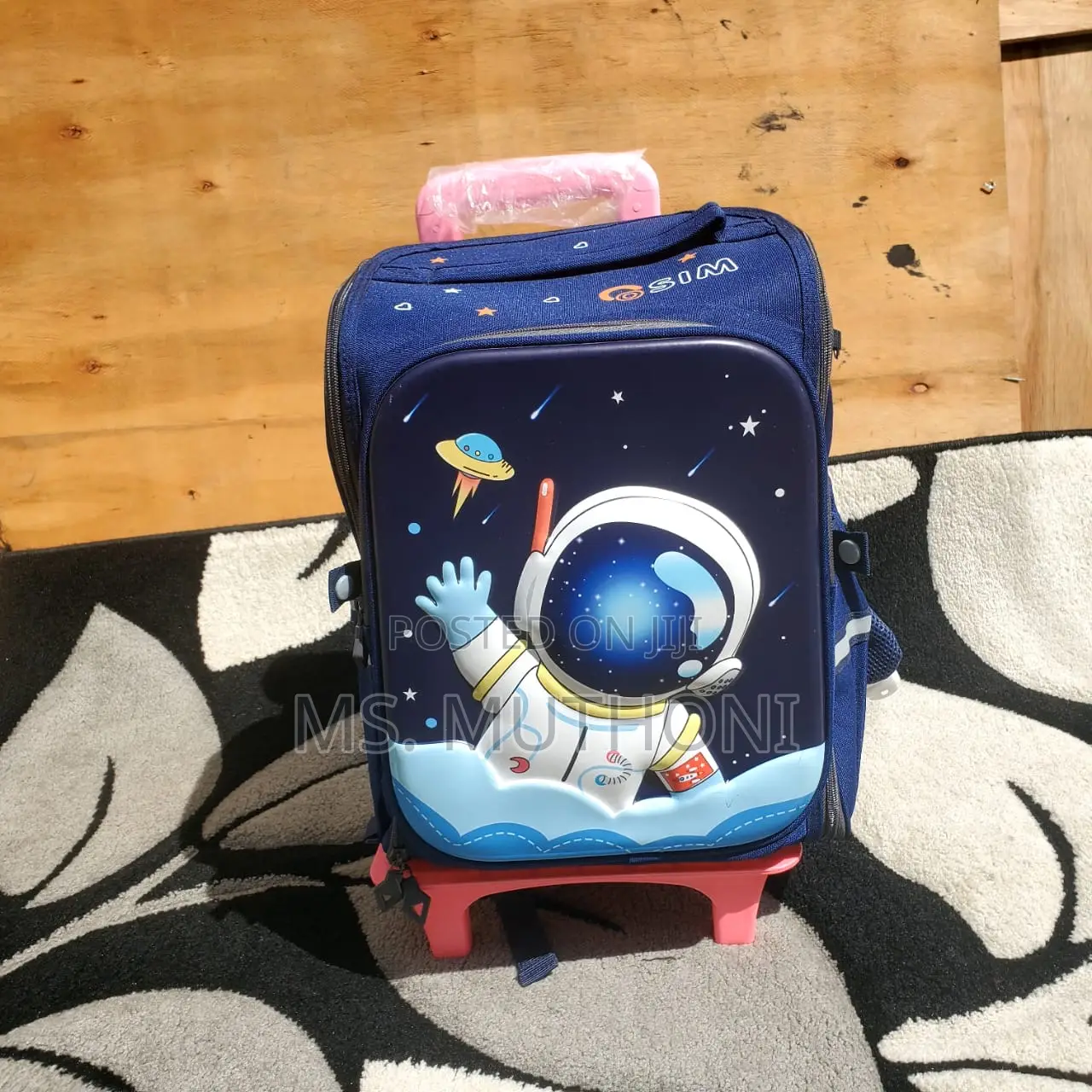Rolling Trolley School Bag
