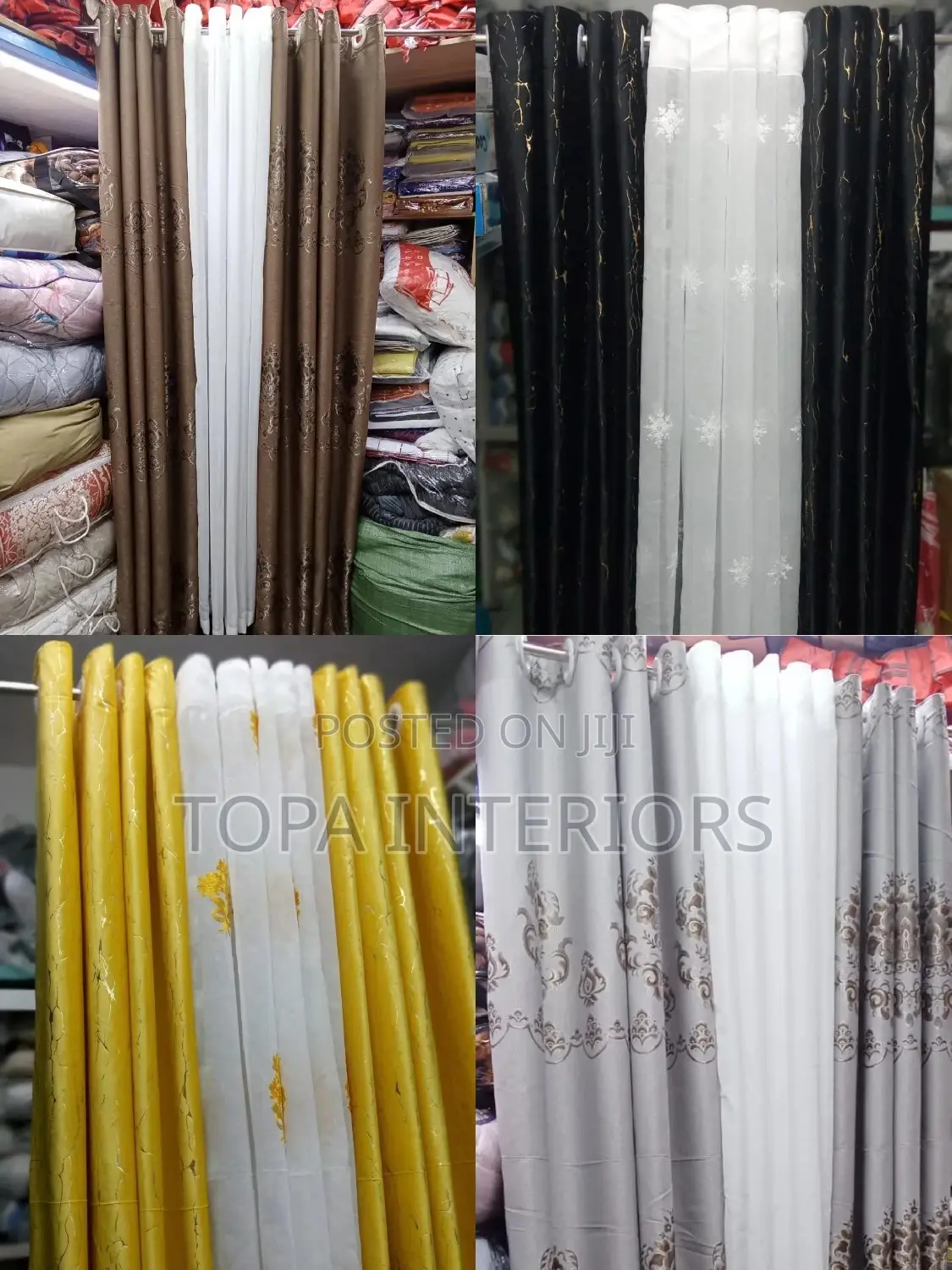 Heavy Window Curtains for Home and Hotel Window Coverings