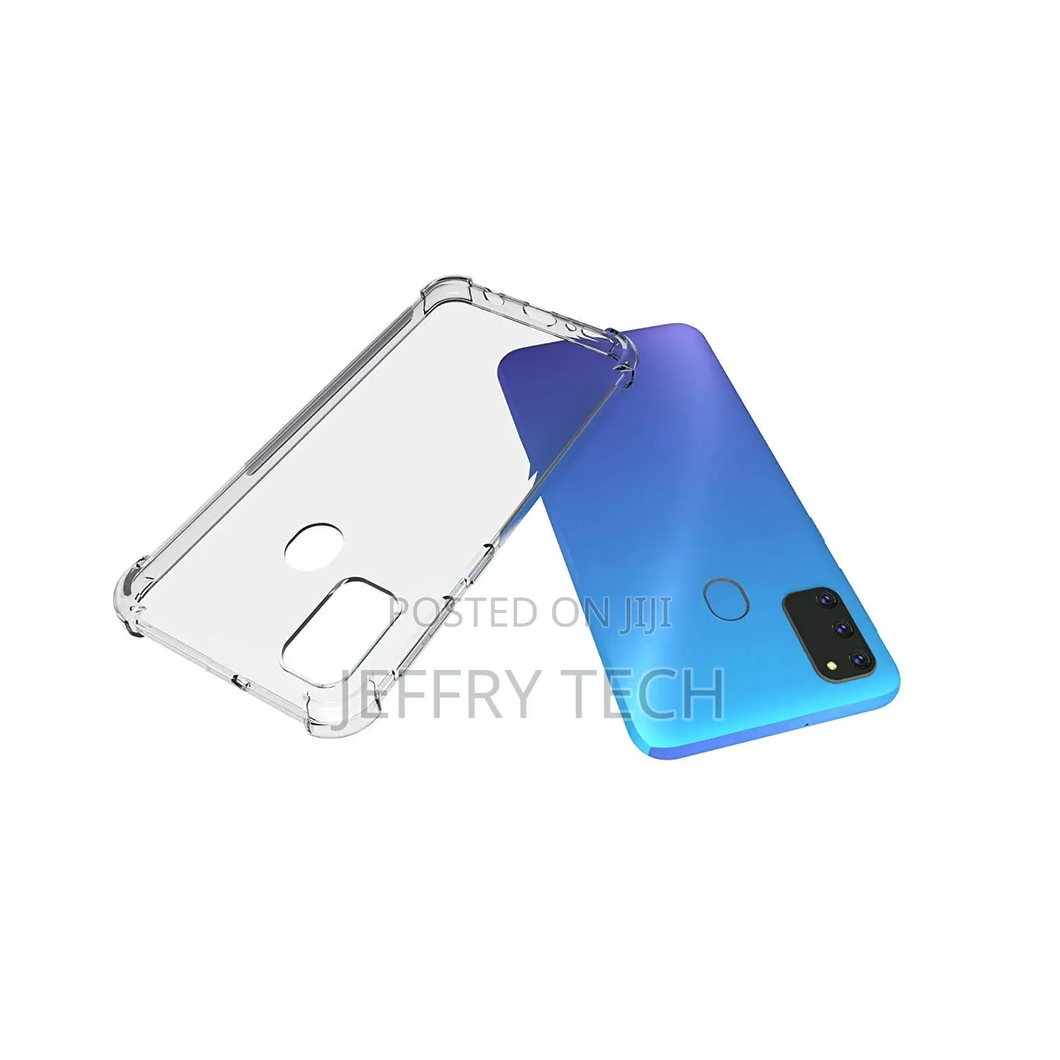 Samsung Galaxy M30s, [Bumper] Transparent Back Cover Clear T