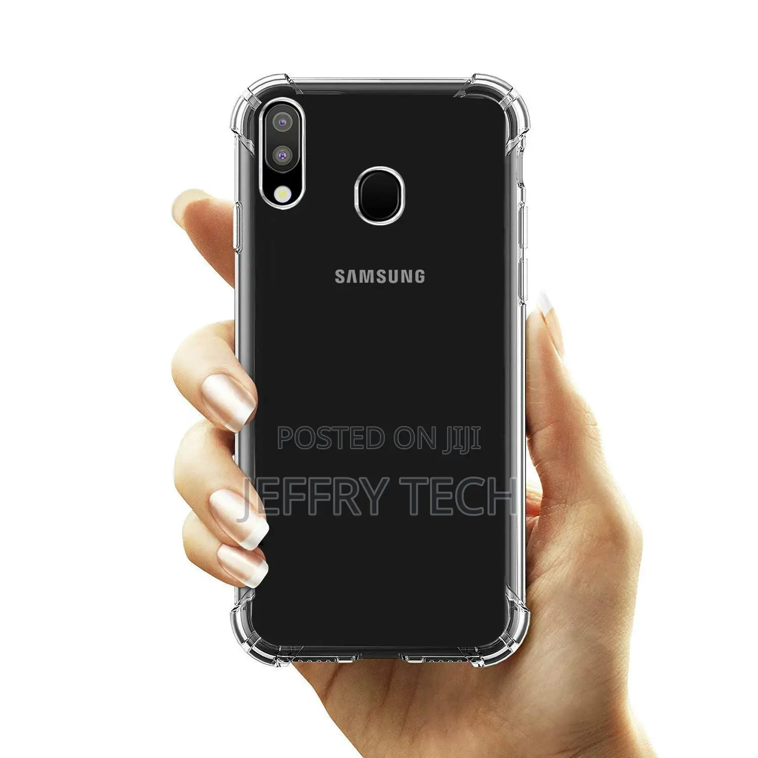 Samsung Galaxy M30, Exclusive [Bumper] - Transparent Back C
