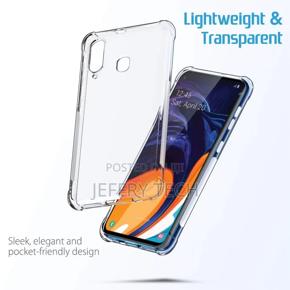 Samsung Galaxy A60 Boom Back Cover Plain Rubber Back Cover F