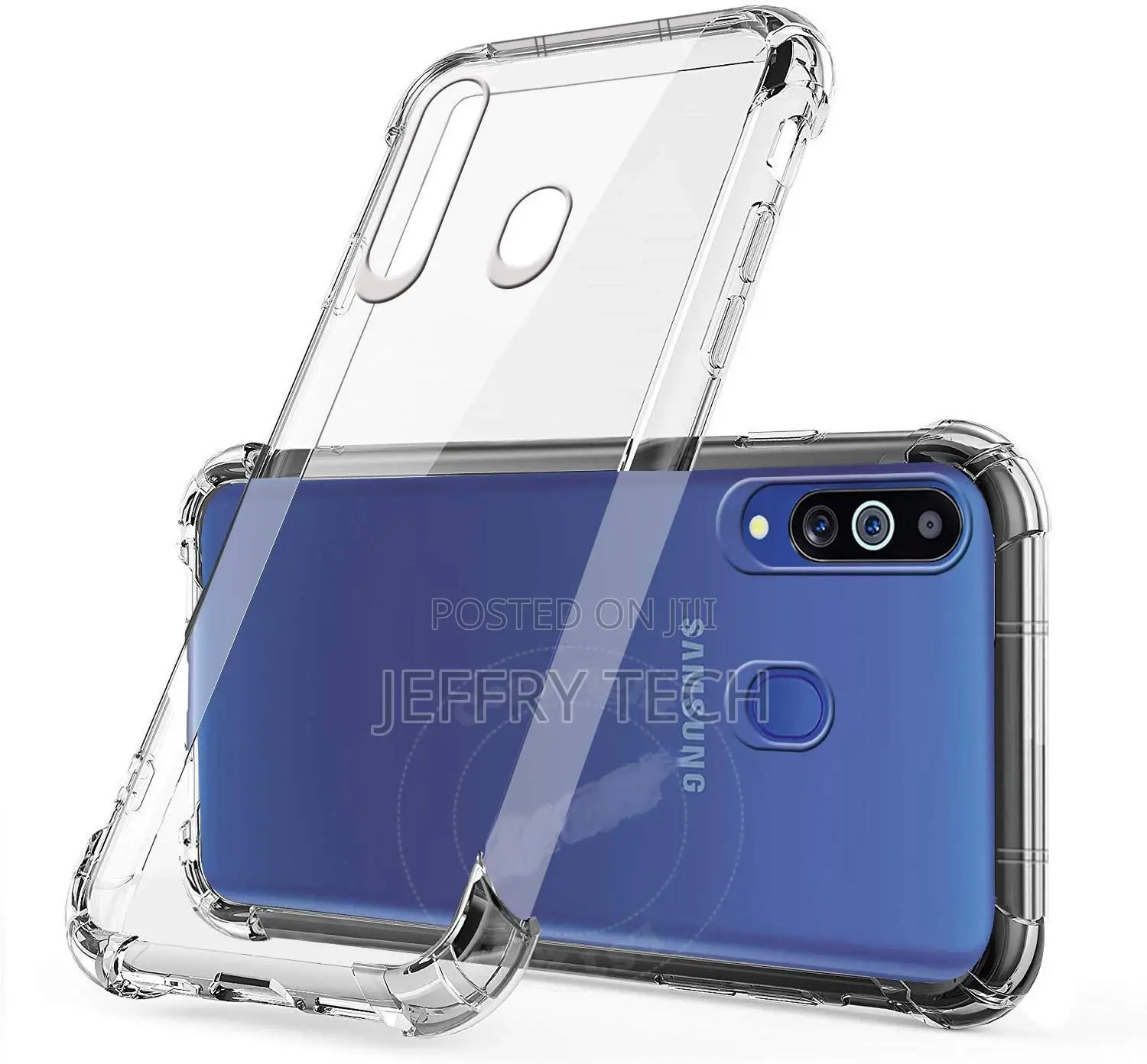 Samsung Galaxy M40 - Soft Silicone Shockproof Bumper Case Ba