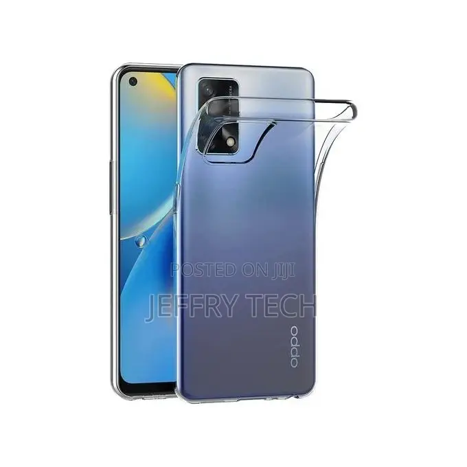 OPPO A74 4G Case, Ultra Slim Transparent Clear Soft TPU Case