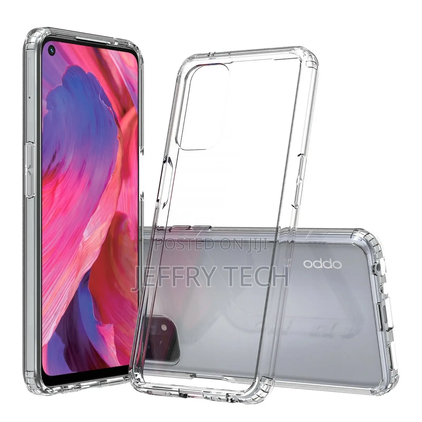 OPPO A74 5G Ultra Slim Crystal Clear Premium TPU Gel Back Ca
