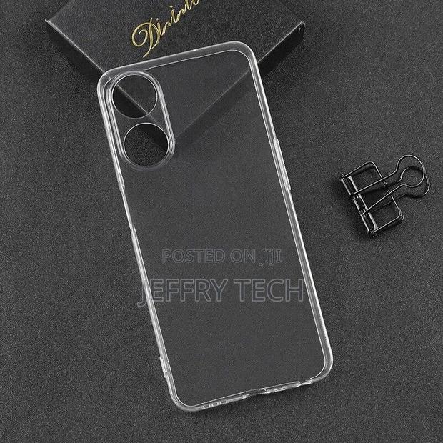 OPPO A78 4G Ultra Slim Crystal Clear Premium TPU Gel Back Ca