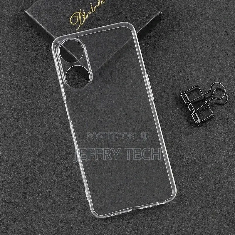 OPPO A78 4G Ultra Slim Crystal Clear Premium TPU Gel Back Ca