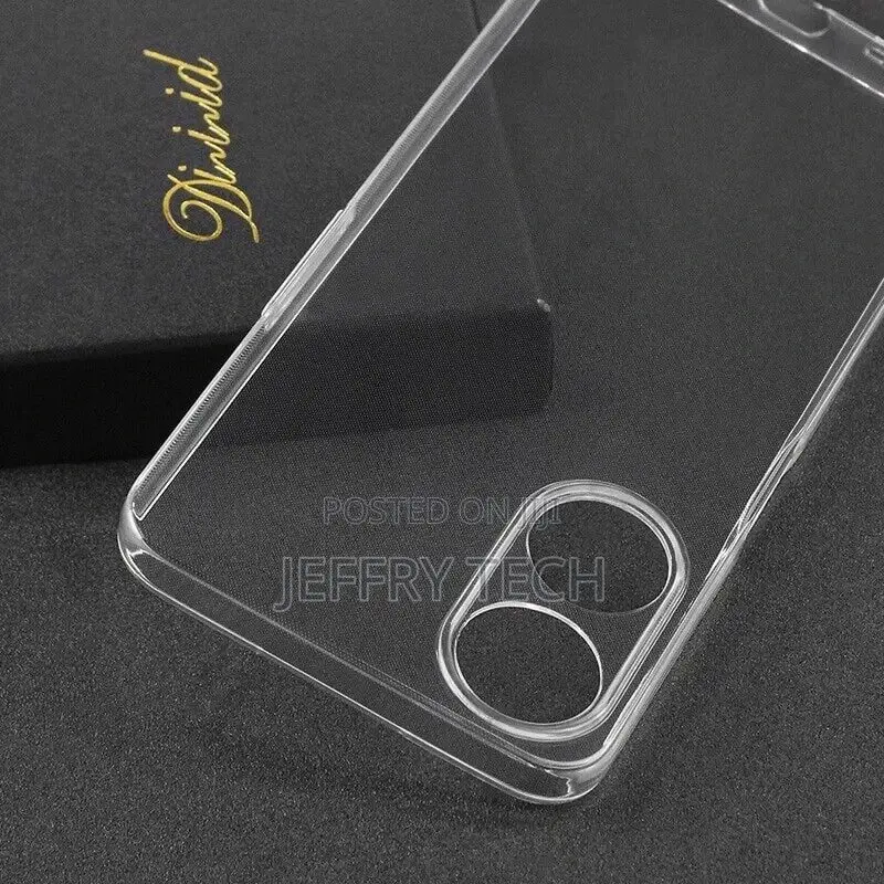 OPPO A78 4G Ultra Slim Crystal Clear Premium TPU Gel Back Ca