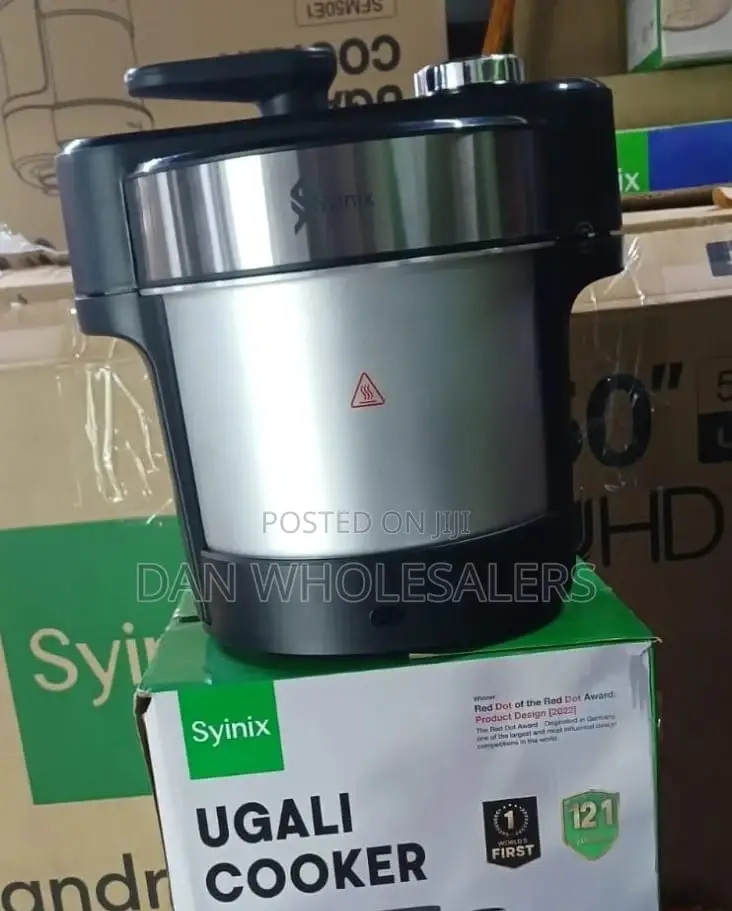 Syinix Automatic Ugali Cooker Swallow Maker 