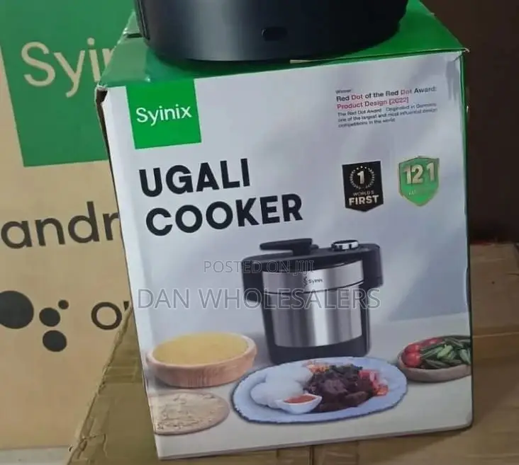 Synix Automatic Ugali Cooker Swallow Maker